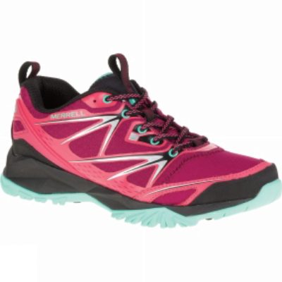Merrell Womens Capra Bolt Shoe Bright Red Merrell Womens Capra Bolt Shoe Bright Red